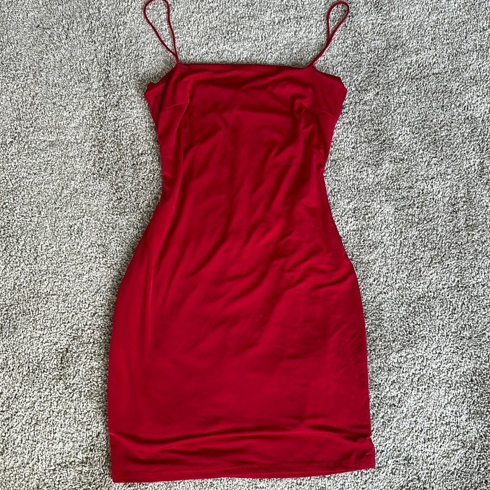 Windsor red mini bodycon dress